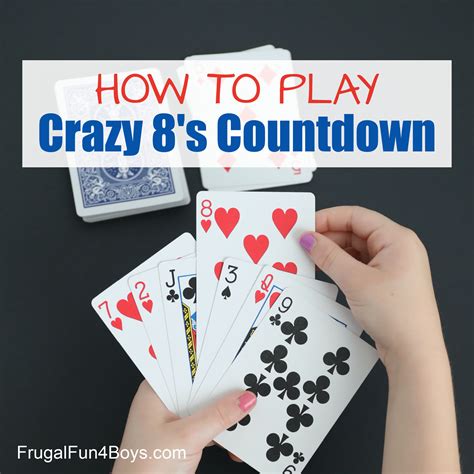 how many cards do you deal in crazy eights|How to play Crazy Eights .
